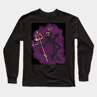 Devil's Victory Cuphead Poster Long Sleeve T-Shirt